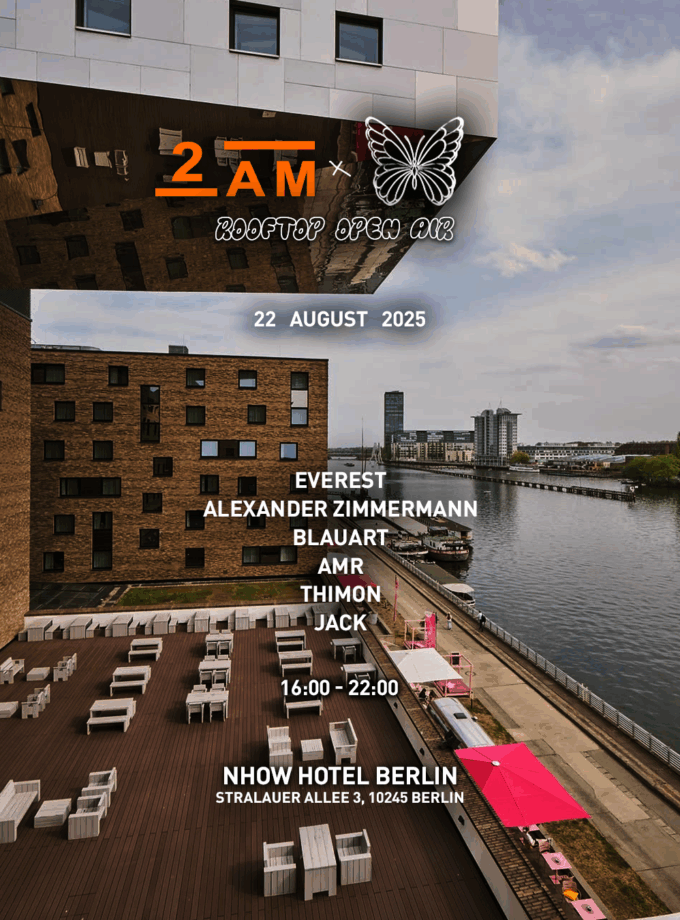 Butterflies x 2AM @ NHOW ROOFTOP 22.08.2025